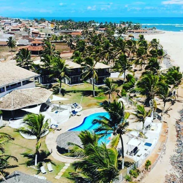 Paradise Chalés Beira Mar Barra do Cunhaú Exterior foto