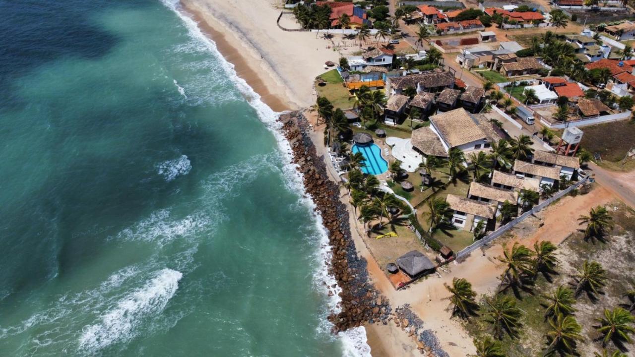 Paradise Chalés Beira Mar Barra do Cunhaú Exterior foto