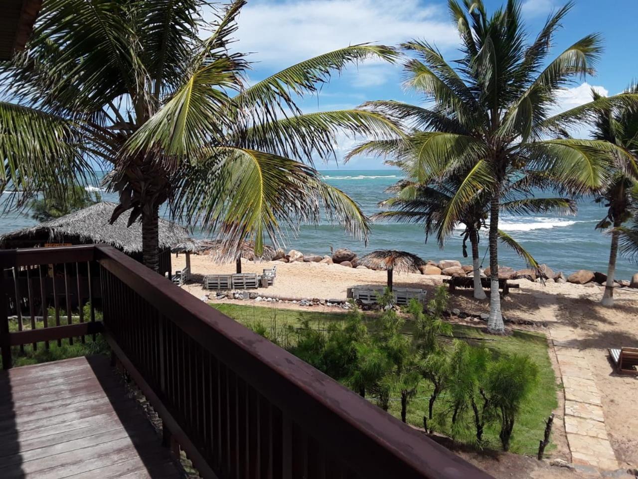 Paradise Chalés Beira Mar Barra do Cunhaú Exterior foto